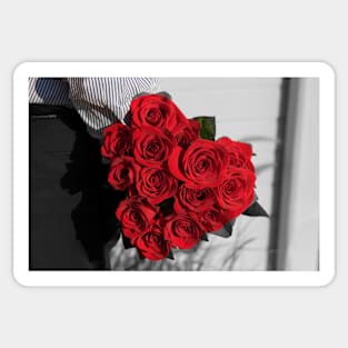 Heart of Roses Sticker